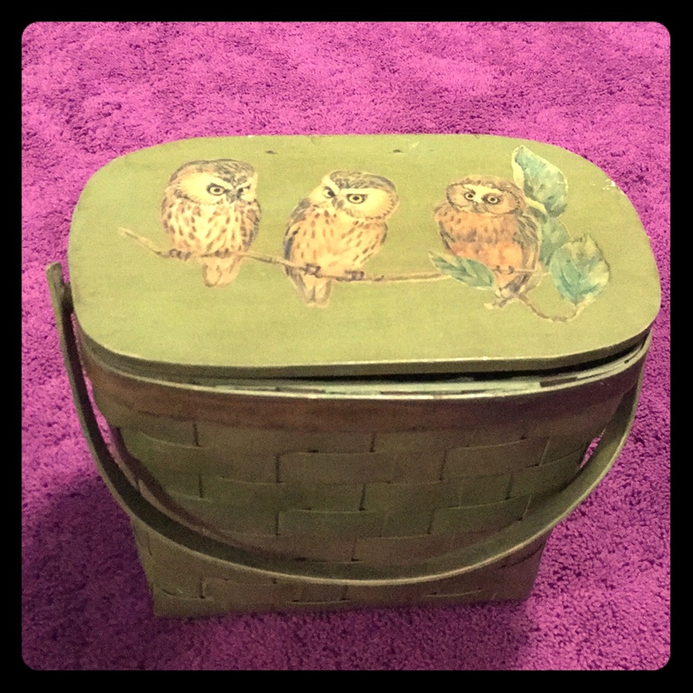 Vintage basket purse